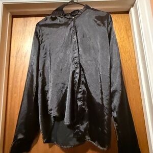 Rue21 Black Button Down Shirt